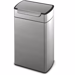 Collecteur de déchets tactile, inox mat, capacité 40 l, h x l x p 710 x 400 x 300 mm. Produit livré = monté. Capacité = 40 l. ...
