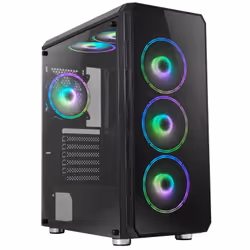 Tecno TC-GAME 13, Midi Tower, PC, Noir, ATX, EATX, micro ATX, SPCC, Jouer