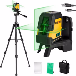 DOUBLE MODULE & 3 MODES DE PROJECTION : PREXISO niveau laser dispose de deux sources laser. La tête laser professionnelle off ...