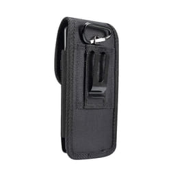 Étui Housse Ceinture - DOOGEE - S41 PRO (2022) - Cuir Nylon - Noir - Semi-rigide