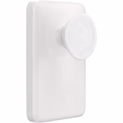 Batterie externe Popsockets Powerbank Power pack 5000 mAh MagSafe Blanc Caracteristiques principales : Couleur : Blanc. Produ ...