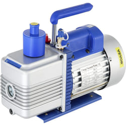Vevor - Pompe a Vide Climatisation 10 cfm Pompe a Vide Frigoriste 1 hp Pompe a Vide a Palettes Rotative 283 L/min Vide Ultime 5 Pa Anti-Reflux havc