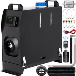 Chauffage de Stationnement Diesel Tout en Un 8kW 12V Rechauffeur deAir Diesel Chauffage Rapide Rechauffeur de Stationnement Commutateur lcd Chauffage
