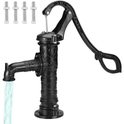 Vevor - Pompe a Eau Manuelle Pompe a Main Fonte Jardin Puits Pompe a Bras Vintage Fontaine Profondeur Max 6m Diametre Base 16 cm Sortie Eau 6,5x22 cm