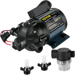 Vevor - Pompe a Eau 12 v cc Pompe Lavage de Voiture Auto-Amorcante 240 w Haute Pression 4,1 bar 31,8 L/min Hauteur de Levage 3 m avec 2 Filetages