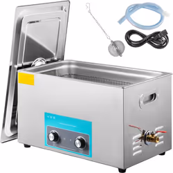 Nettoyeur à ultrasons 22 L avec chauffage Il s'agit d'un nettoyeur à ultrasons à haute efficacité utilisé pour les travaux de ...