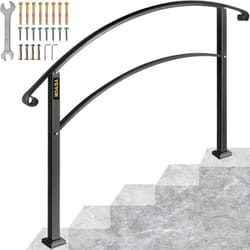 VEVOR Rampe d’escalier pour 5 marches Blanche matte