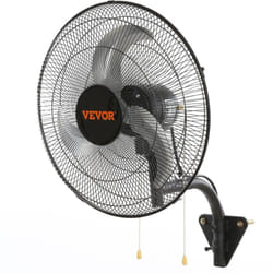 VEVOR Ventilateur mural industriel, 44,45 cm, ventilateur mural oscillant 4000 CFM, 3 vitesses, ventilateur commercial residentiel pour