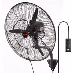 Ventilateur brumisateur mural VEVOR Combattez la chaleur estivale Comment pouvez-vous continuer à profiter du plein air sans  ...