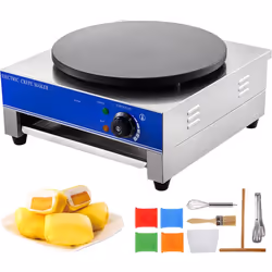 Machine à Crêpes Électrique Commerciale Cette machine étonnante est le meilleur choix pour faire des crêpes, des crêpes ou de ...