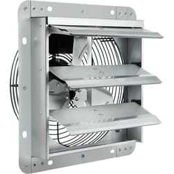 Vevor - Ventilateur deextraction a volets, 26,2 cm, extracteur deair de grenier mural en aluminium, 1250 m³/h, 1400 tr/min, avec moteur ac,