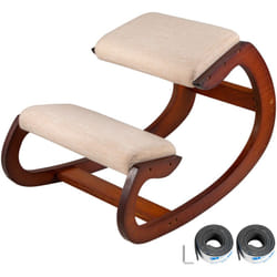 Fauteuil Ergonomique a Genoux Heavy Duty Tabouret a Genou Chaise de Bureau Accueil Meilleure Posture Pliante Maison de Modelage Soulagement du Stress