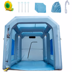 Cabine de Peinture Gonflable Système de Ventilation & Double Couture & Imperméable et contre l'Humidité & Capacité Accrue VEV ...