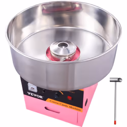 Description générale Cette machine à barbe à papa électrique est idéale pour les fêtes et événements variés. Avec un moteur p ...