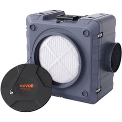 Vevor - Epurateur deair avec machine a air negatif empilable 3 etapes 550 cfm