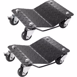 Ensemble de 2 Chariots de Manutention de Véhicules Mobilité sans Effort, Autonomisation des Roues Faites l'expérience d'une m ...