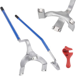 Vevor - Levier Demonte Pneus Poids Lourds 571-622 mm Demonte Pneu Acier Barre Montage Demontage Manuel 3 Outils de Changement de Pneu Maintien Talons