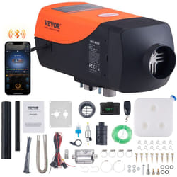 Chauffage Diesel 12 v 2 kW Consommation 0,12-0,26 L/h Rechauffeur deAir Diesel 8-36 ℃ Reglable 10-15 m² Controle Intelligente avec lcd Bluetooth