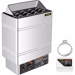 Chauffe-Sauna 9 kW Chauffage Rapide & Sécurité du Sauna & Besoin de Pierres de Sauna Si vous êtes à la recherche d'un bon poê ...
