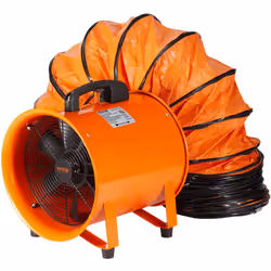 Ventilateur d'Extraction VEVOR : Assure une Atmosphère de Travail Confortable Équipé d'un moteur CA haute performance, il exp ...