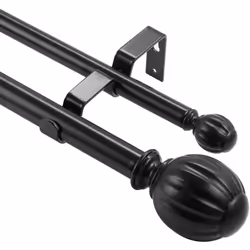 Double Tringle à Rideaux VEVOR, Idéale pour Créer le Décor de Rideaux de Vos Rêves Nos tringles à rideaux sont réglables en l ...