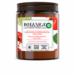 Botanica Vela grenade & bergamote 205 gr