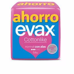 Cottonlike coussinets normaux ailes 64 unités
