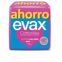 Cottonlike coussinets normaux ailes 64 unités
