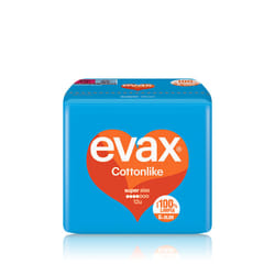 EVAX Cottonlike Super Serviette hygiénique 12 pièce(s)