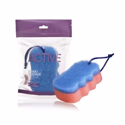 SUAVIPIEL ACTIVE, Éponges de bain, Bleu, Rouge, Polyester, 1 pièce(s)