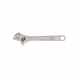 Llave graduable. Acero cromo-vanadio, cromado. Escala milimétrica. Serie 92. Medidas: - 4" - 100 mm. - 6" - 150 mm. - 8" - 20 ...
