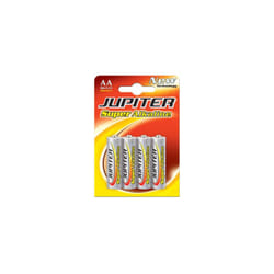 Fausse pile Jupiter alc. LR6. 4 pcs. blister (318994), Noir, Standard
