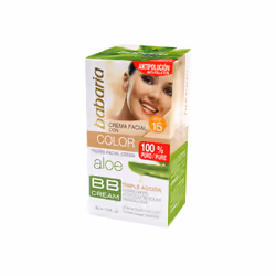 Babaria Crème Pour Le Visage Teintée F15-aloe Vera BB Cream 50ml, BB crème, 50 ml, Femmes, Tous types de peau, Anti-imperfect ...