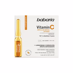 Babaria Vitamin C vials 5 x 2 ml, Femmes, Tous types de peau, 2 ml