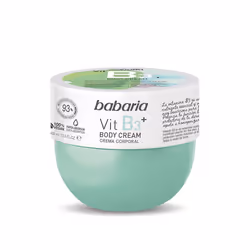 Babaria Body cream Vitamine B3, 400 ml, Crème, Femmes, Hydratant, Adoucissant, Apaisant, Peau sensible, Tous types de peau, 4 ...