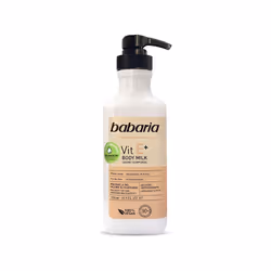 Babaria Vit E+ body milk lait pour le corps 500 ml, Lait, Femmes, Élasticité, Hydratant, Protection, Peau sèche, Tous types d ...