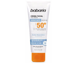 Crème visage à l’ACIDE Hyaluronique Solaire SPF50+