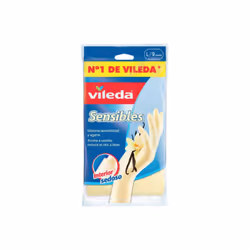 Présentation : Cette paire de gants VILEDA extra-fins arome vanille - Taille L va protéger vos mains comme il se doit pendant ...