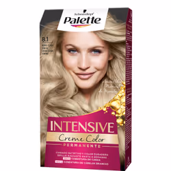 Schwarzkopf Palette Intensive, Blonde, Rubio Claro Ceniza, Femmes, 115 ml, Nourrissant, Longue durée, Colouring cream / colou ...