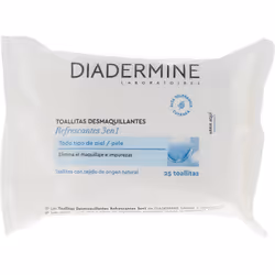 Lingettes Demaquillantes pour peaux normales à mixtes 25 u