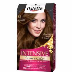 Schwarzkopf Palette Intensive, Marron, Castaño Luminoso, Femmes, 115 ml, Nourrissant, Longue durée, Colouring cream / colouri ...