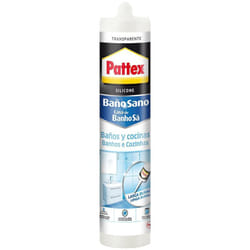 Henkel - Silicone pour salles de bains et cuisines 280 ml transparent - pattex
