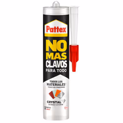 Pattex Sans Clous Ni Vis Pour Verre 290g. Adhésif Transparent Sans Solvants Basé Sur La Technologie Flex Tech De Henkel, Idéa ...