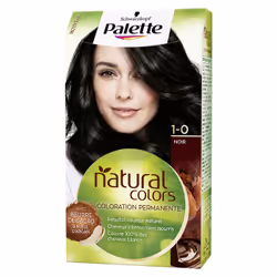 Schwarzkopf Palette Natural Colors 1.0 Noir, Noir, Noir, Femmes, Longue durée, 1. Préparation Vos cheveux doivent être secs e ...
