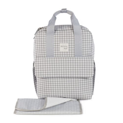Walking Mum Sac A Dos I Love Vichy Gris (Iv)