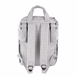 Walking Mum Sac A Dos I Love Vichy Gris (Iv)