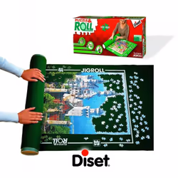Jumbo Puzzle Mates Puzzle & Roll 500-2000 Pce, Tapis de puzzle, 14 an(s), Vert
