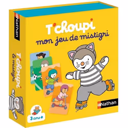 Nathan Mistrigri t'choupi, Jeu de cartes, Apprentissage, 3 an(s)