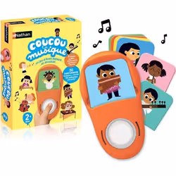 Nathan Coucou la musique, 2 an(s), Batteries requises, AAA, Multicolore
