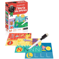 Nathan J'écris les lettres